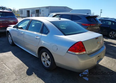 2013 Chevrolet Impala Ls z USA, uszkodzony, nr VIN 2G1WA5E37D1192432